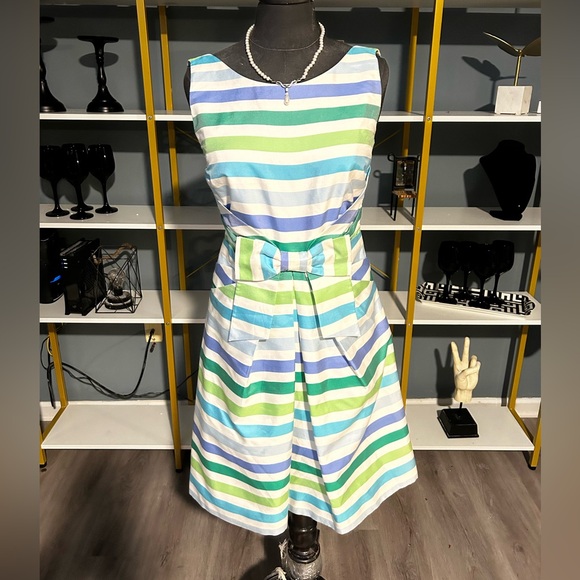 Kate Spade multi color elegant dress size 4 - Picture 1 of 10